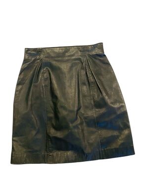 Vintage Wilsons Leather Mini Skirt Y2K
